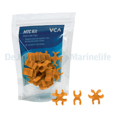 Multi Tube clips Yuma Orange (15 piece kit)