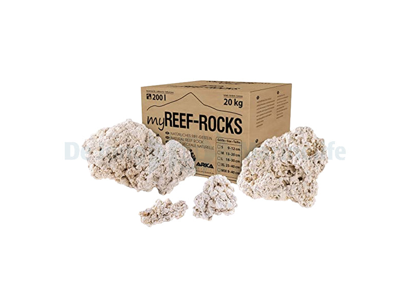 myReef-Rocks natural aragonite rocks 18-30 cm, 20kg