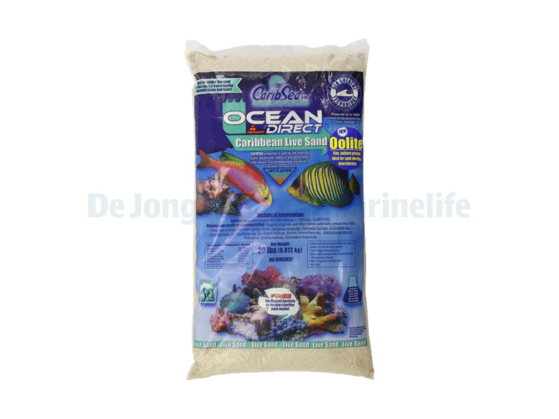 Box of 2 Ocean Direct Sand 9,07 kg -Original Grade w/ Shells