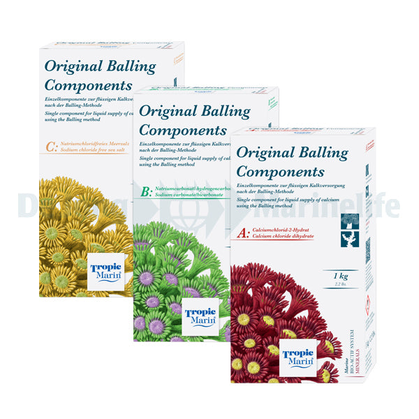 ORIGINAL BALLING Components  - Set ABC  3 x 1 kg