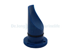 Plug pressure side with o-ring T Blue 1000