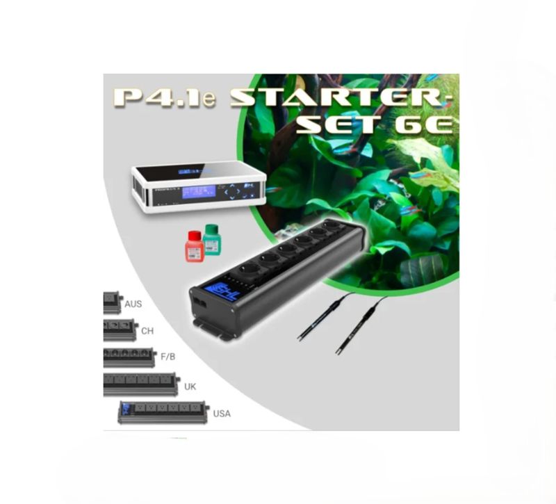 ProfiLux 4.1e Starter-Set 6E, Black, UK