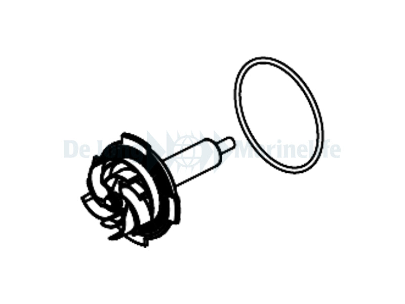 PSK SDC 4000 NEEDLE WHEEL ROTOR+CERAMIC SHAFT+ ORING