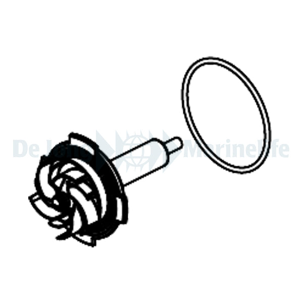PSK SDC 4000 NEEDLE WHEEL ROTOR+CERAMIC SHAFT+ ORING