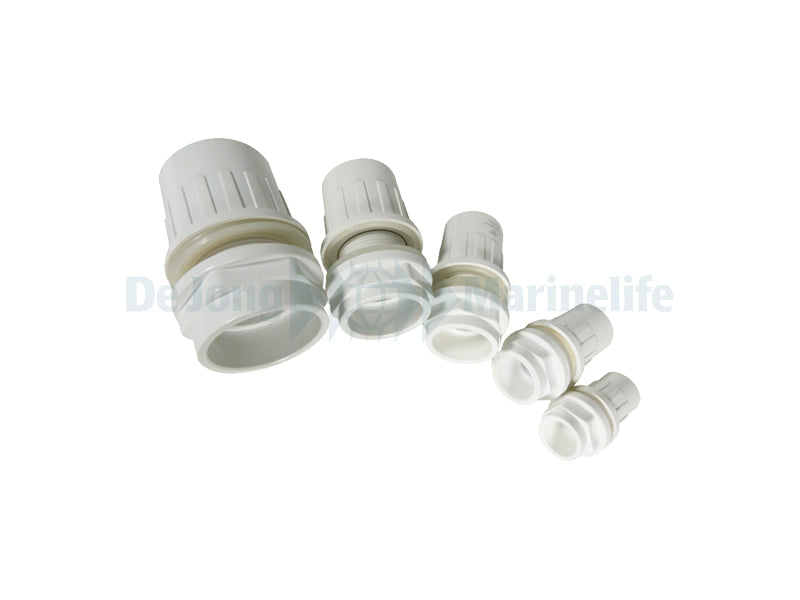 PVC Bulk head / tank fitting Ø 32mm white