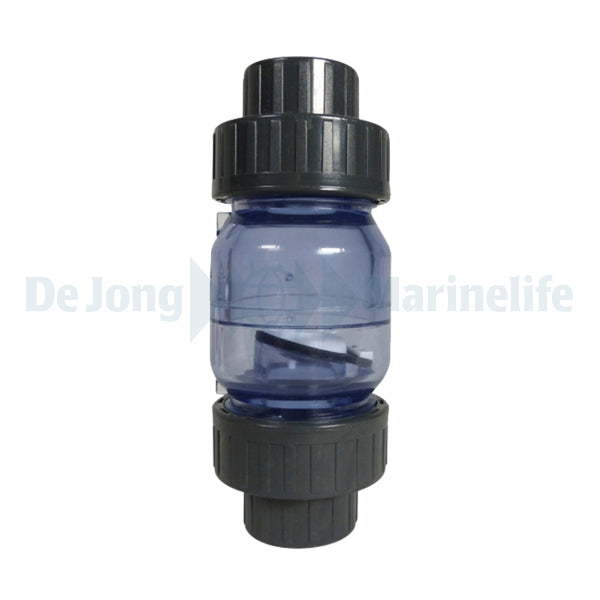 PVC check valve Ø 25mm gray
