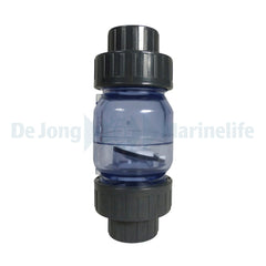PVC check valve Ø 25mm gray