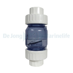 PVC check valve Ø 25mm white