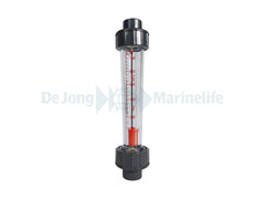 PVC Flowmeter / Flow - meter Ø 20mm grey 1000 l/h