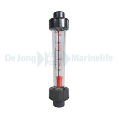 PVC Flowmeter / Flow - meter Ø 20mm grey 1000 l/h