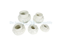 PVC Screw Connection Complete 50mm white