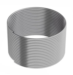 Silicone Tube (Ozon & CO2 proof) 4/6 mm - Grey - 200m (Roll)