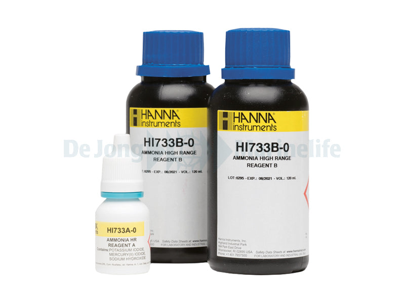 Reagents for Ammonia HR 0.0-99.9 mg / L, 25 pcs