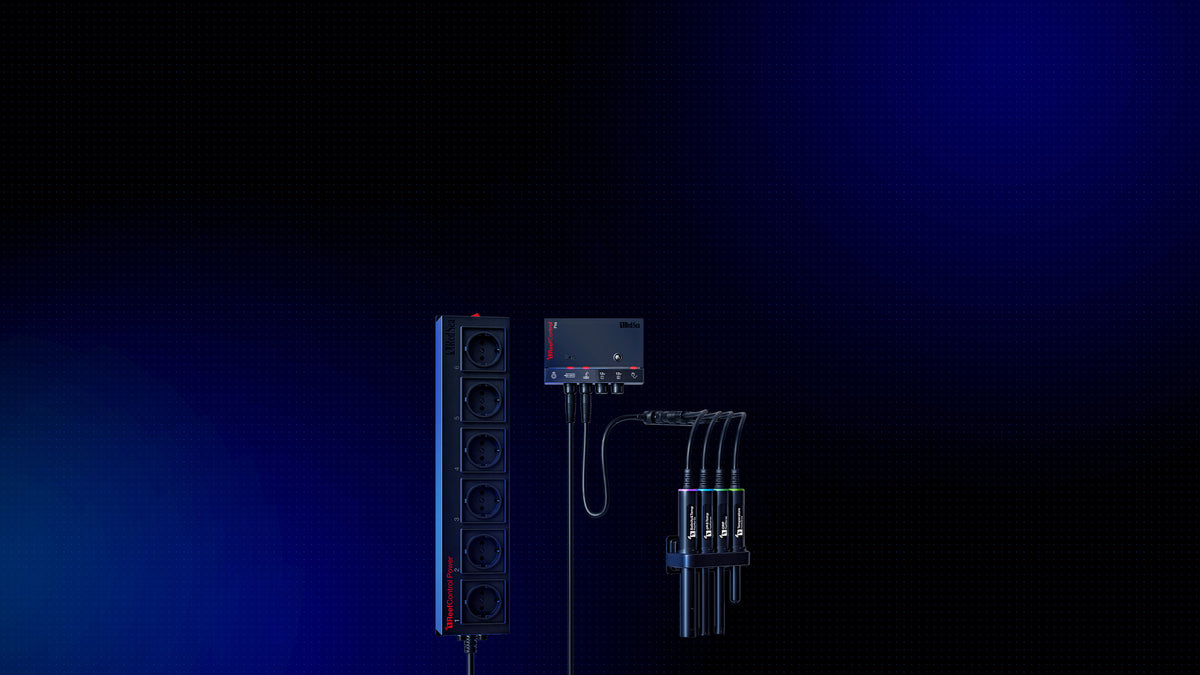 Red Sea ReefControl Power, ReefControl Pro en vier ReefSense-sondes in een houder