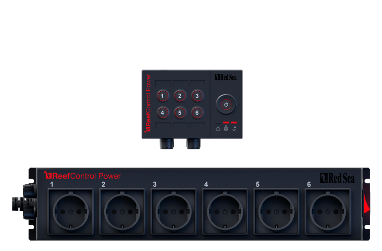 Red Sea ReefControl Power 6 met het Deluxe-bedieningspaneel