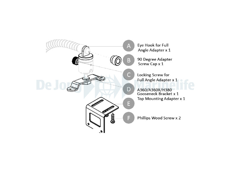 Replacement Mounting Adapter Parts
