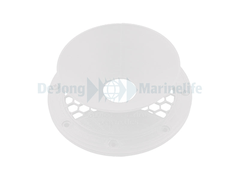 Screen Top Auto Feeder Funnel - White