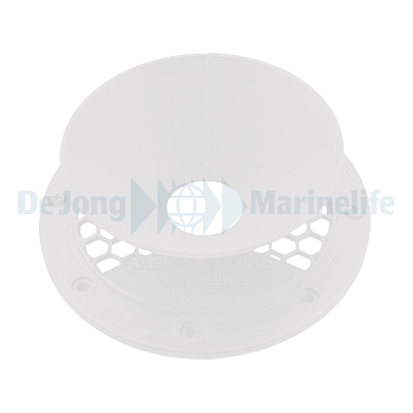 Screen Top Auto Feeder Funnel - White