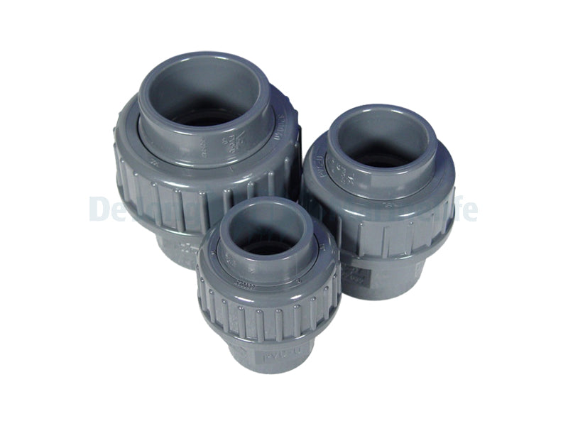 Screw Connection Complete Grey - 40 mm