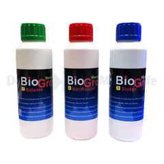 Set 3x 500ml BioGro bacteria for marine