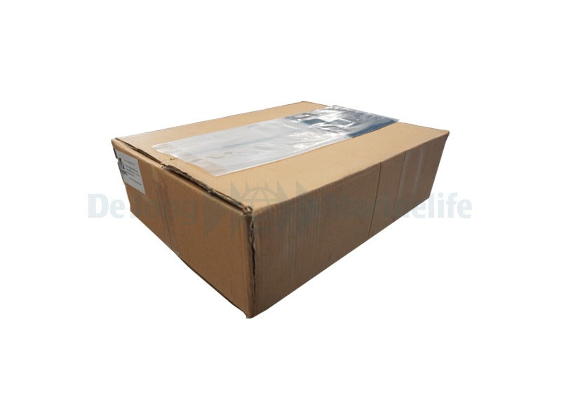 Bio-based plastic bag S (18x46) - Box 500 pcs. (black)