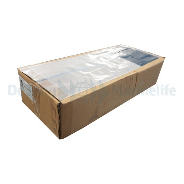 Bio-based plastic bag L (25x60) - Box 250 pcs (black)