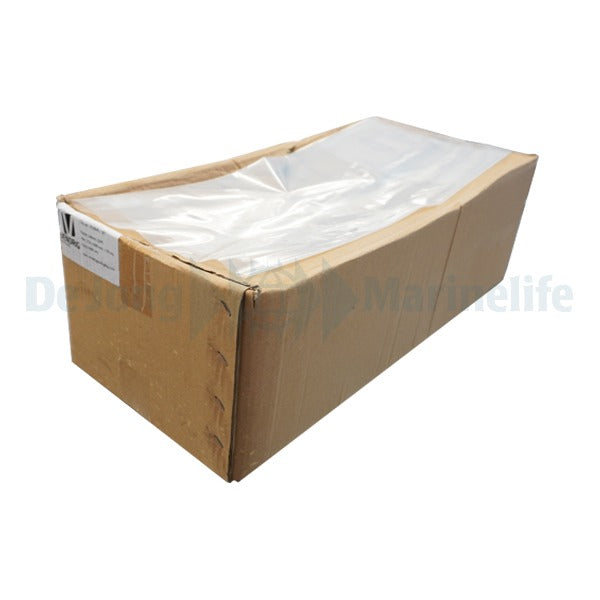 Bio-based plastic bag L (25x60) - Box 400 pcs. (transparant)