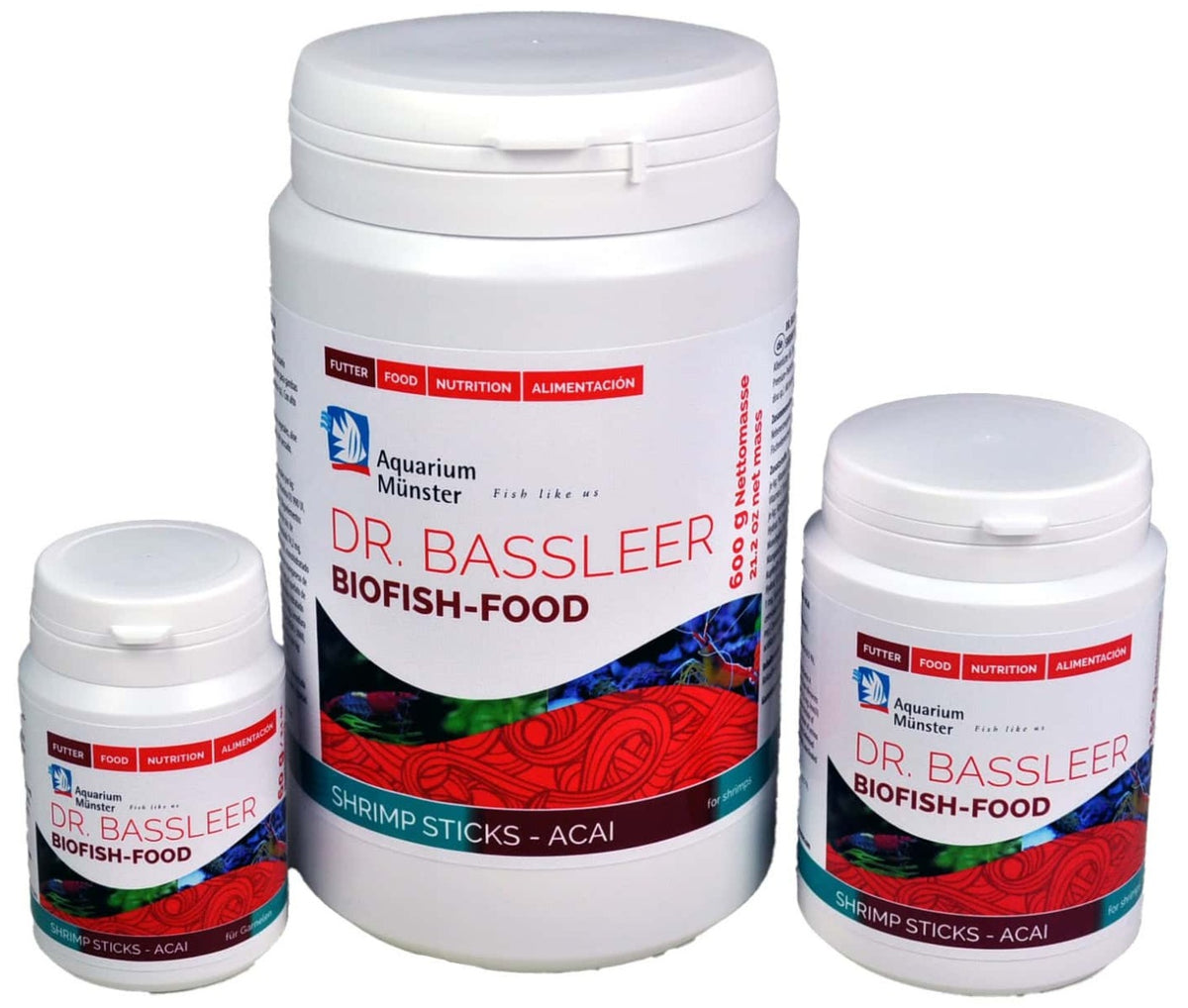 BF SHRIMP STICKS ACAI 150 g, de/enDR. BASSLEER BIOFISH FOO