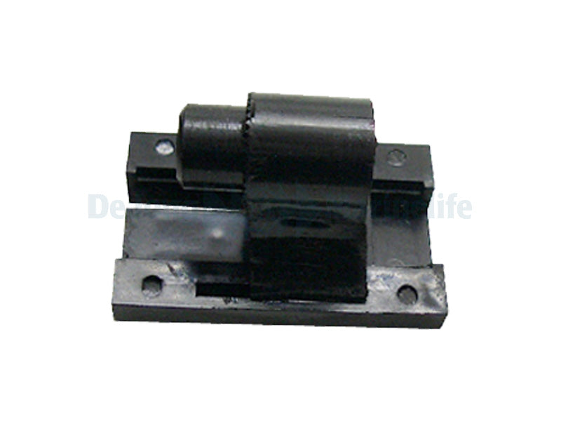 Sliding piece with hinge