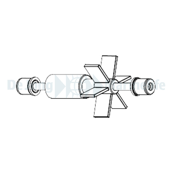 ROTOR+STAINLESS STEEL SHAFT+RUBBERS - SPACE EKO+320