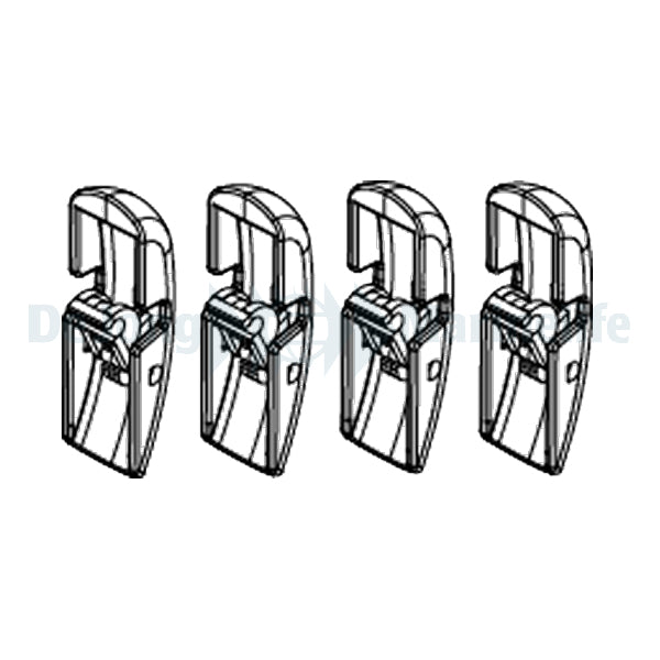 OPENING CLOSING HOOKS - SPACE EKO+ 2pcs