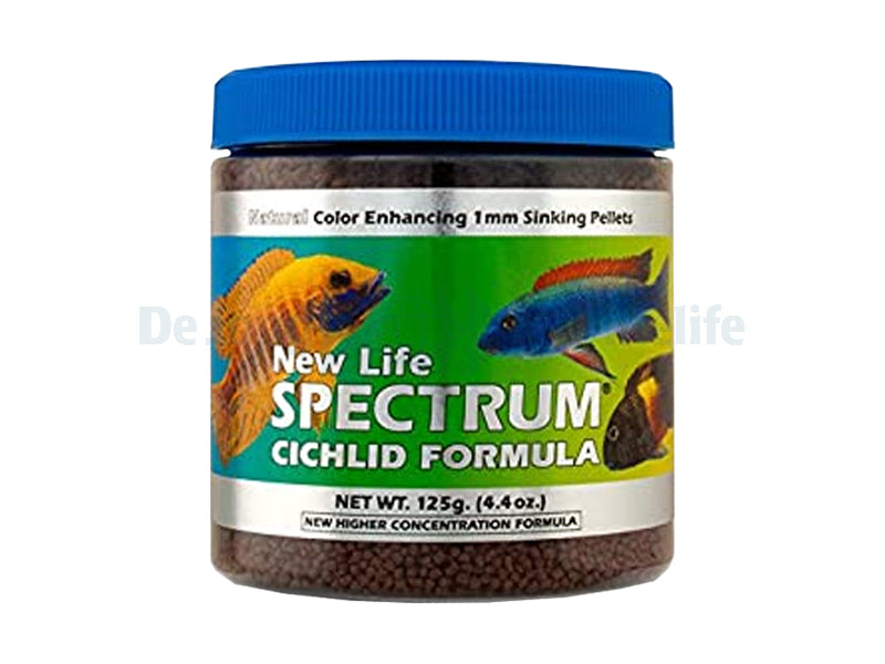 Spectrum Cichlid Formula 1mm Sinking Freshwater - 125g