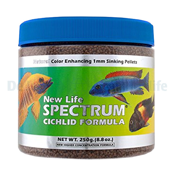 Spectrum Cichlid Formula 1mm Sinking Freshwater - 250g