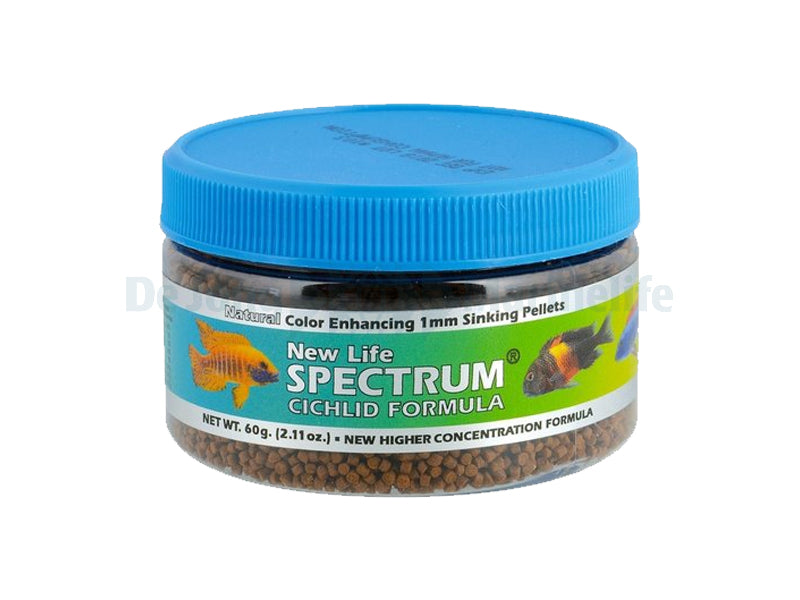 Spectrum Cichlid Formula 1mm Sinking Freshwater - 60g