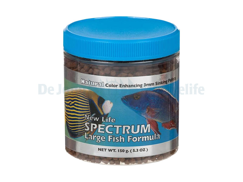 Spectrum Large Fish 3mm Sinking Salt/Fresh - 125g