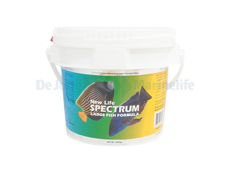 Spectrum Large Fish 3mm Sinking Salt/Fresh - 2000g