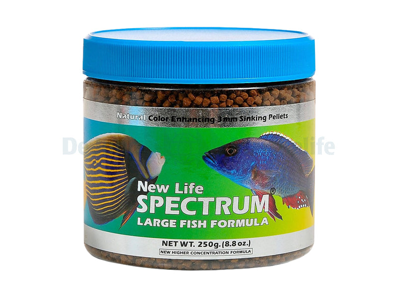 Spectrum Large Fish 3mm Sinking Salt/Fresh - 250g