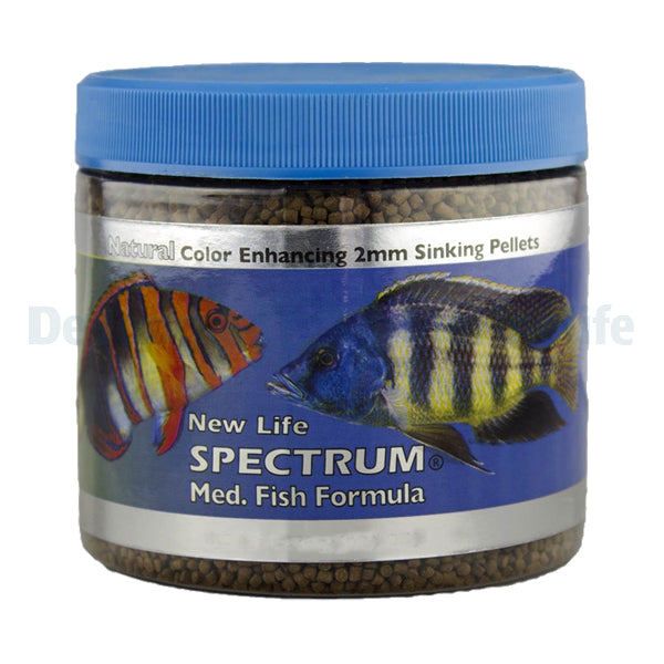 Spectrum Medium Fish 2mm Sinking Salt/Fresh - 125g