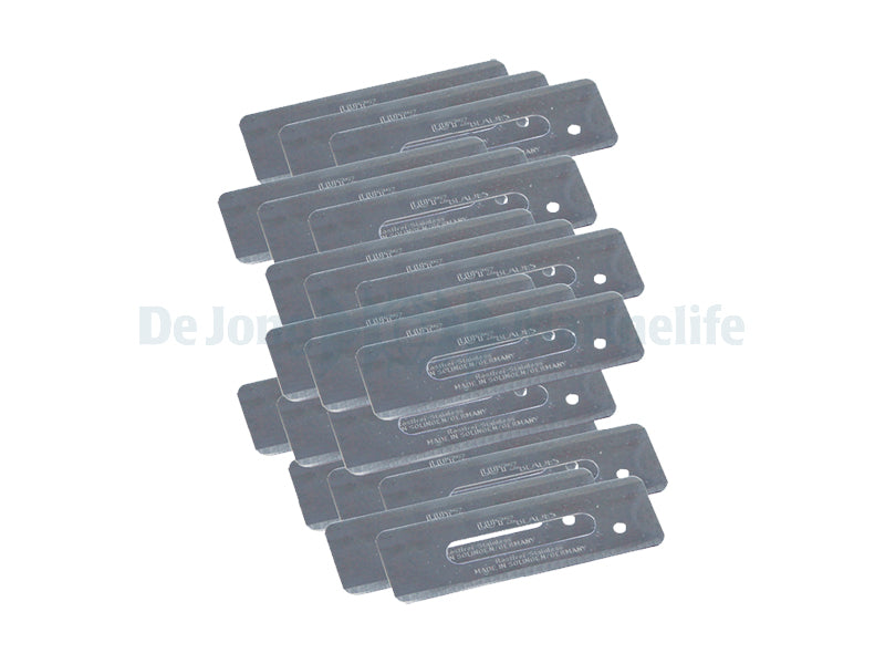 Stainless steel blades, 20 pcs.