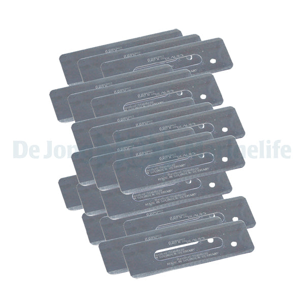 Stainless steel blades, 20 pcs.