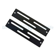 Straight brackets for norrowing Aquatic Life hybrid fixture