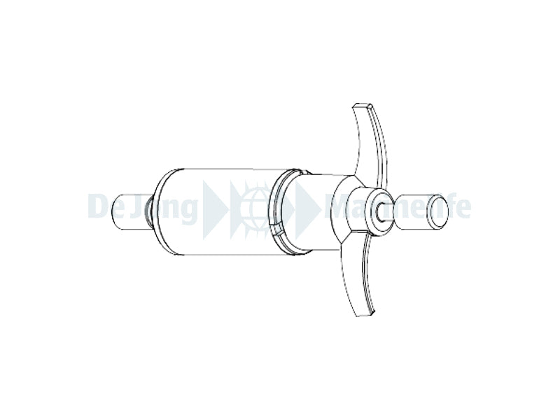 SUPREMA ROTOR + CERAMIC SHAFT+RUBBERS