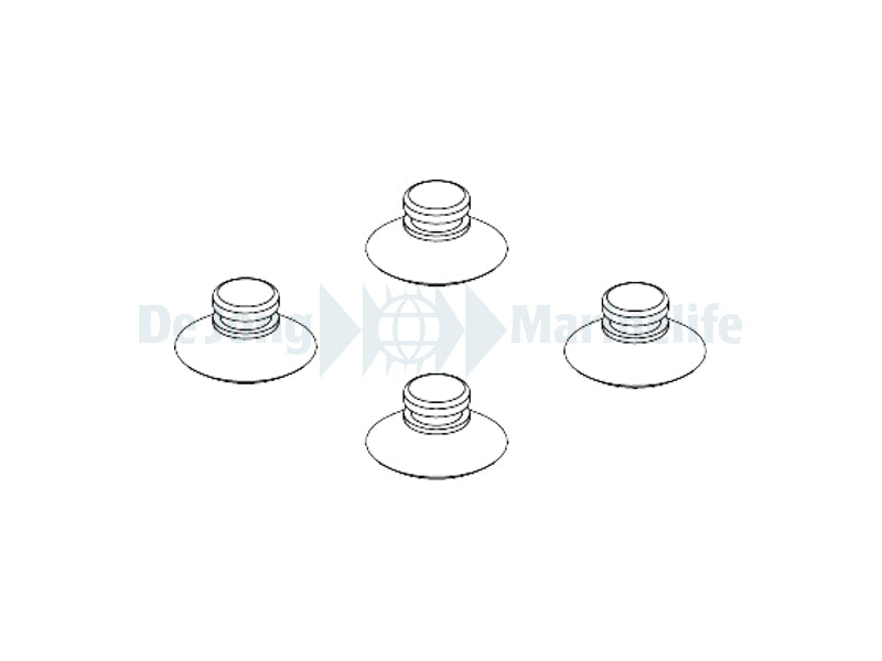 SUCTION CUPS - SYNCRA 0.5 till 1.5 - 4pcs