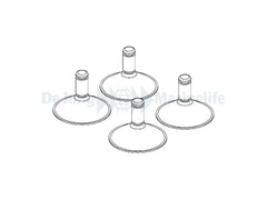 SYNCRA 2.0-5.0 SUCTION CUPS