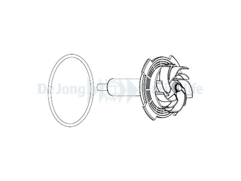 SYNCRA ADV 7.0 ROTOR+ CERAMIC SHAFT+ ORING