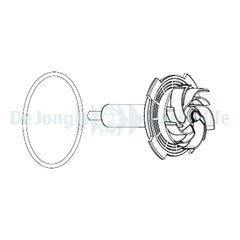 SYNCRA ADV 7.0 ROTOR+ CERAMIC SHAFT+ ORING