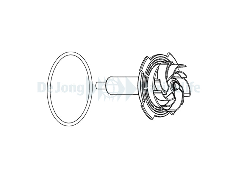 SYNCRA SDC 9.0 ROTOR + CERAMIC SHAFT+ ORING