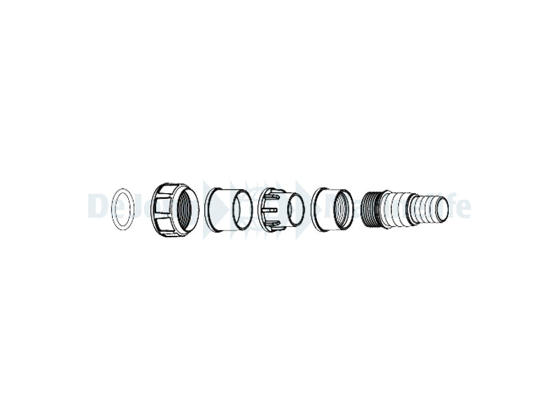 Hose fittings for rigid and flexible pipes - SYNCRA SDC