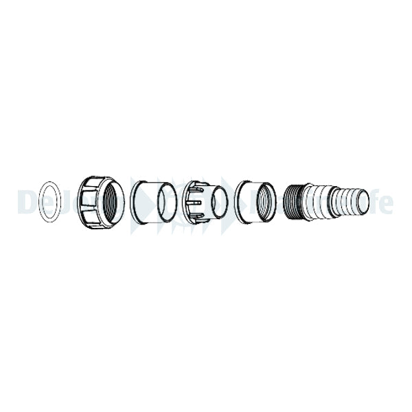 SYNCRA SDC Hose fittings for rigid and flexible pipes