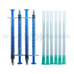 Syringe + Needle Bundle (4+6) for Mastertronic